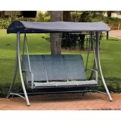 Garland 2 Seat Swing Set Cover - Black -Garden Shop 2 seater swing cover 1