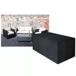 Garland 2-Seater Large Sofa Cover - Black -Garden Shop 2 seater large sofa cover 5