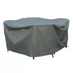 Bramblecrest 4 Seater Round Dining Set Protective Cover -Garden Shop 4 seater dining set cover 8 1