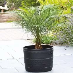 Stewart Garden Smithy Patio Tub, Gunmetal Grey - 50cm 6 Stewart Garden Smithy Patio Tub, Gunmetal Grey - 50cm -Garden Shop 588729 3