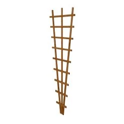 6ft Fan Pine Trellis Panel (W)66cm X (H)183cm -Garden Shop 6ft fan pine trellis panel w 66cm x h 183cm3663602430414 02bq