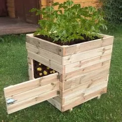 Zest Outdoor Living Square Potato Planter