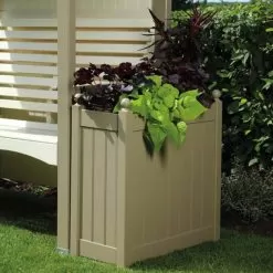 AFK Classic Tall Wooden Trough, Nutmeg - 26in