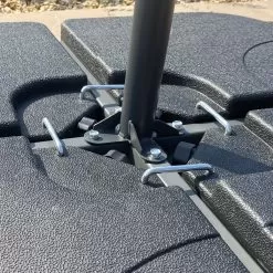 4-Piece Cantilever Parasol Base - 15L -Garden Shop 792858 1