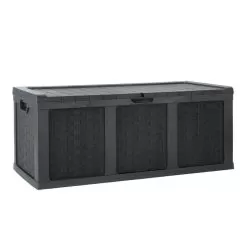 Starplast Rattan Style Storage Box, Black - XXL -Garden Shop 793659 4