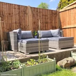 Wild Garden 2 Seater Daybed Lounge Set -Garden Shop 808539