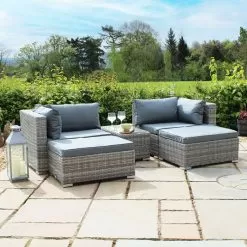 Wild Garden 2 Seater Daybed Lounge Set -Garden Shop 808539 3 1