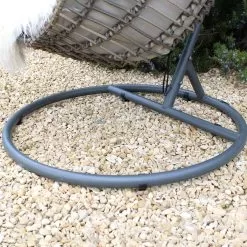 LG Outdoor Lyon Single Hanging Egg Chair -Garden Shop 810586 4