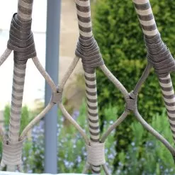 LG Outdoor Lyon Single Hanging Egg Chair -Garden Shop 810586 5