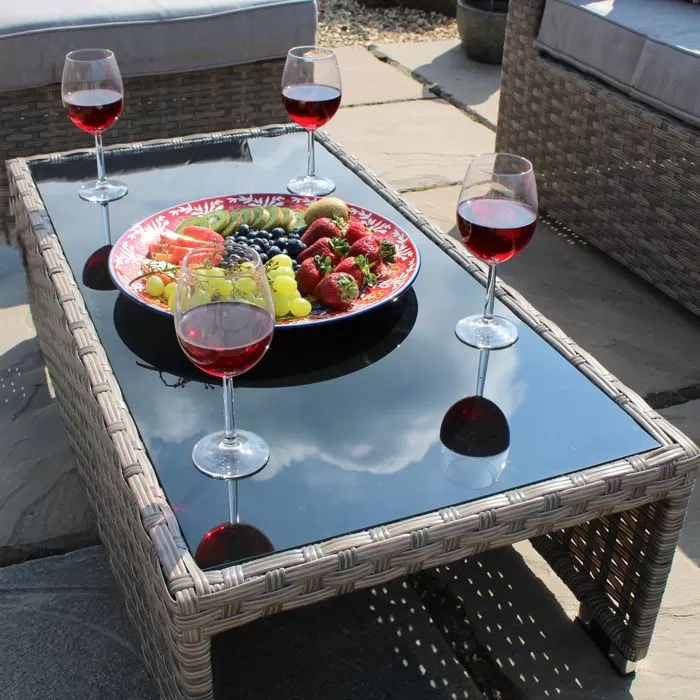 Leighton 6 Seater Garden Lounge Sofa Set 5 Leighton 6 Seater Garden Lounge Sofa Set - Image 5