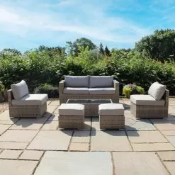 Leighton 6 Seater Garden Lounge Sofa Set 11 Leighton 6 Seater Garden Lounge Sofa Set -Garden Shop 823607 5
