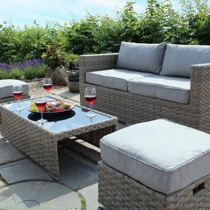 Leighton 6 Seater Garden Lounge Sofa Set 6 Leighton 6 Seater Garden Lounge Sofa Set - Image 6