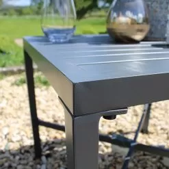 Charlotte Aluminium 2 Seater Rocking Chair Set - Anthracite 14 Charlotte Aluminium 2 Seater Rocking Chair Set - Anthracite -Garden Shop 837608 4