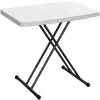 Blow Moulded Folding Table With Adjustable Height