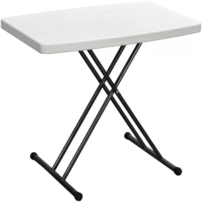 Blow Moulded Folding Table With Adjustable Height 1 Blow Moulded Folding Table With Adjustable Height