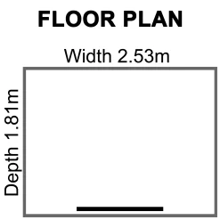 Arrow Woodvale 8x6 Apex Coffee Metal Shed -Garden Shop arrow woodvale 8x6 apex coffee metal shed5013856015215 03t BQ