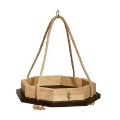 Panacea Contemporary Bamboo Octagon Platform Feeder 3 Panacea Contemporary Bamboo Octagon Platform Feeder -Garden Shop bamboo con octagon platform feeder 1 1 1
