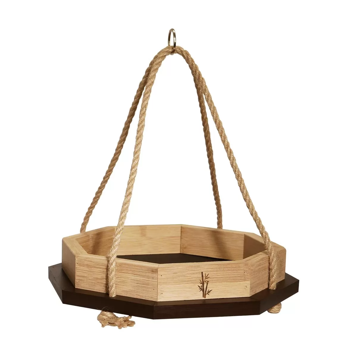 Panacea Contemporary Bamboo Octagon Platform Feeder 1 Panacea Contemporary Bamboo Octagon Platform Feeder