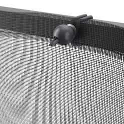 Black Polyester (PES) & PVC Garden Screen (H)1m (W)3m -Garden Shop black polyester pes pvc garden screen h 1m w 3m5059340679921 38c