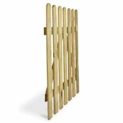 Blooma Mekong Wood Round Top Gate, (H)1m (W)1m -Garden Shop blooma mekong wood round top gate h 1m w 1m3663602942665 03bq