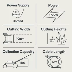 Bosch AdvancedRotak 650 Corded Rotary Lawnmower -Garden Shop bosch advancedrotak 650 corded rotary lawnmower4059952526621 01t EN bq