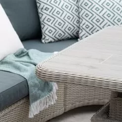 Bramblecrest Monterey 8 Seater Modular Dining Set With Adjustable Table -Garden Shop bramblecrest monterey 9 seater corner6