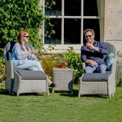 Bramblecrest Monterey 2 Seater Recliner Set -Garden Shop bramblecrest monterey recliner set 2