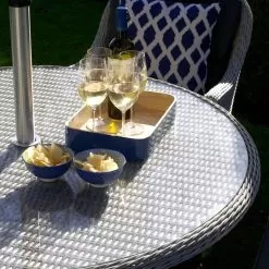 Bramblecrest Monterey 4 Seater Round Dining Set & Parasol 16 Bramblecrest Monterey 4 Seater Round Dining Set & Parasol -Garden Shop bramblecrest monterey round dining set parasol 4 seater 2