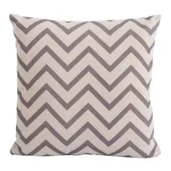 Bramblecrest Square Scatter Cushion - Chevron Cocoa -Garden Shop bramblecrest square scatter cushion chevron cocoa 2 1 1