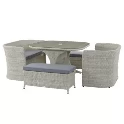 Bramblecrest Tetbury 8 Seater Balcony Cube Set -Garden Shop bramblecrest tetbury balcony cube set 4 seater 2