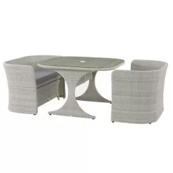 Bramblecrest Tetbury 8 Seater Balcony Cube Set -Garden Shop bramblecrest tetbury balcony cube set 4 seater 4