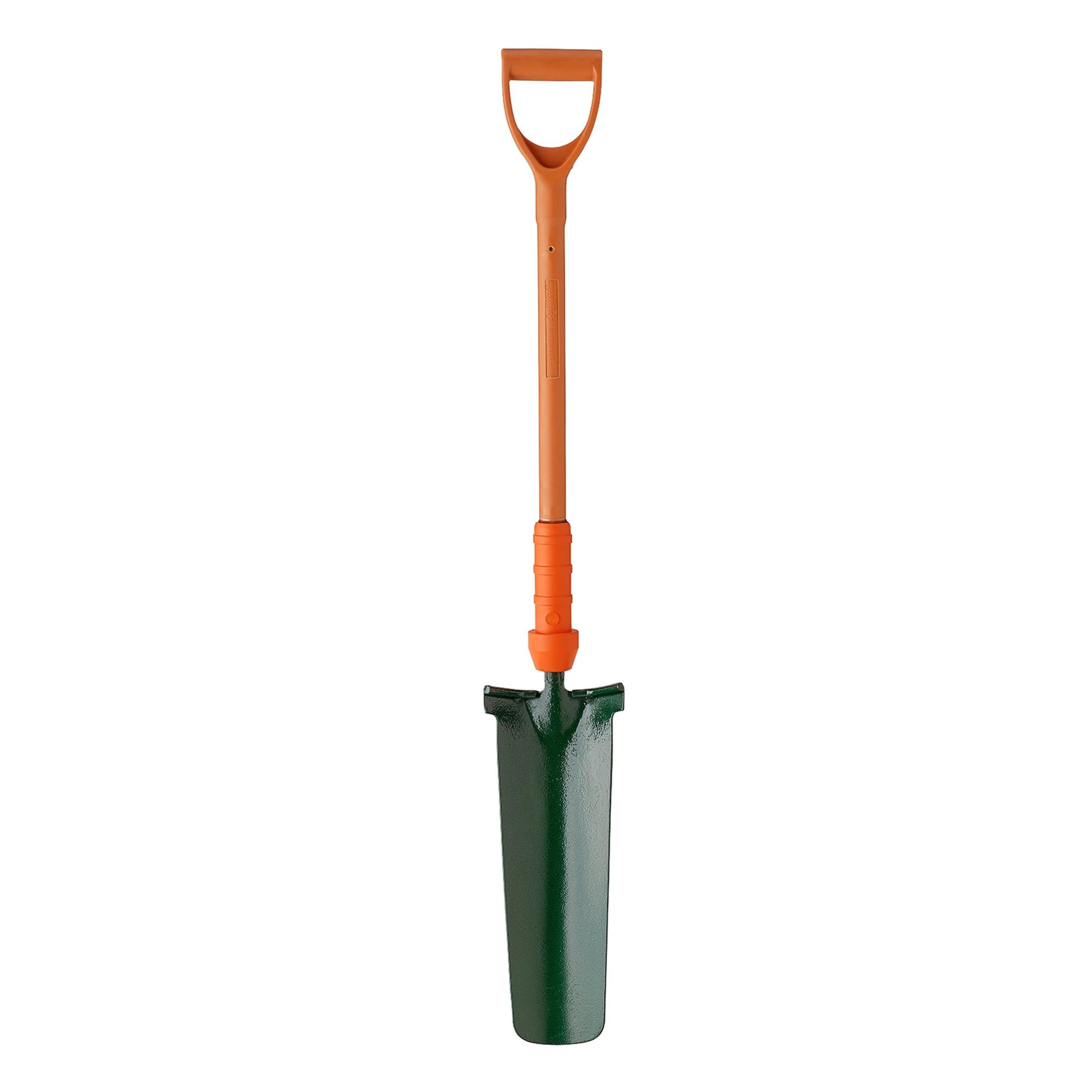 Bulldog Insulated Newcastle Pointed D Handle Trenching Drain Shovel 1 Bulldog Insulated Newcastle Pointed D Handle Trenching Drain Shovel