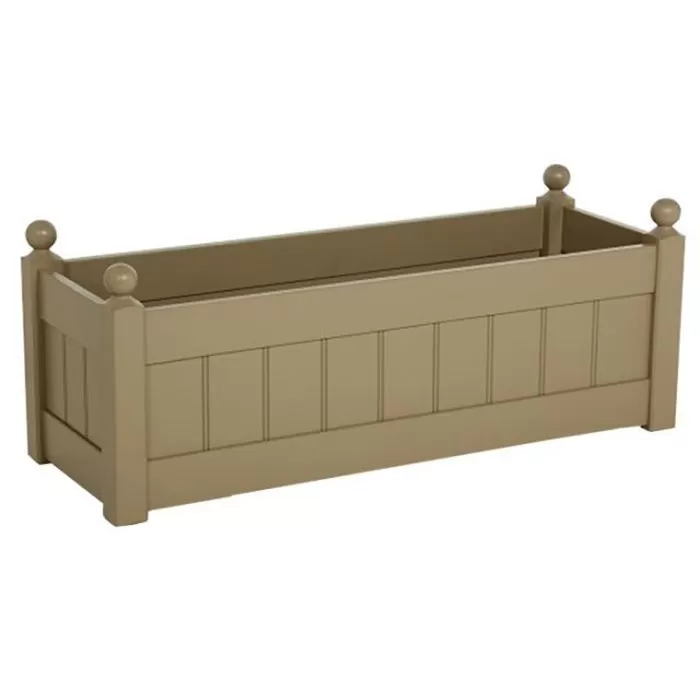 AFK Classic Wooden Trough, Nutmeg – 26in 2 AFK Classic Wooden Trough, Nutmeg – 26in - Image 2