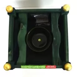 AFK Classic Wooden Christmas Tree Stand - Green -Garden Shop classic wooden christmas tree stand green 1