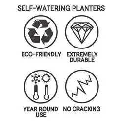 Tierra Verde Concerto Planter, Slate – 66cm 10 Tierra Verde Concerto Planter, Slate – 66cm -Garden Shop concerto planter 2