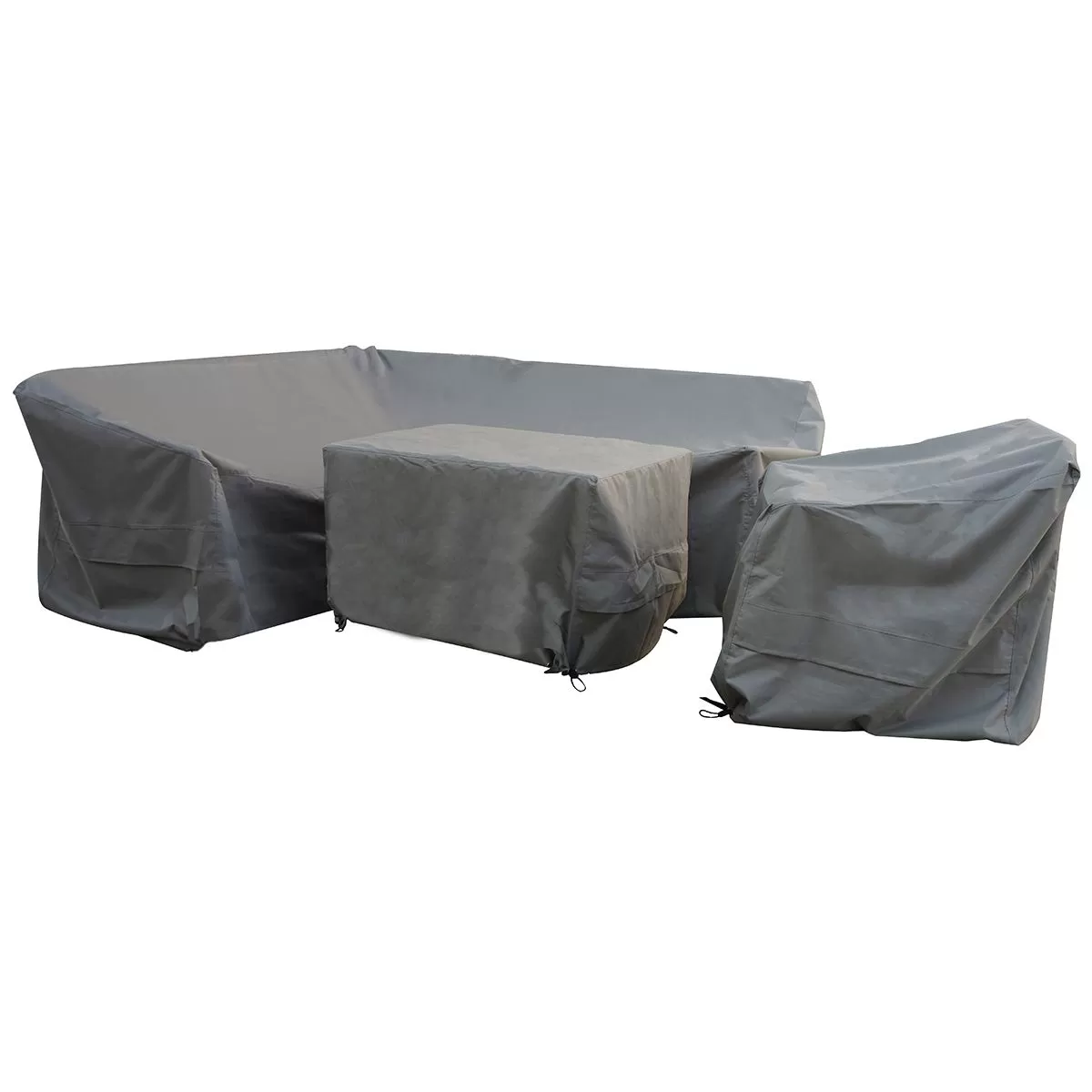 Bramblecrest Amsterdam 8 Seater Corner Lounge Set With Fire Pit Protective Covers 1 Bramblecrest Amsterdam 8 Seater Corner Lounge Set With Fire Pit Protective Covers