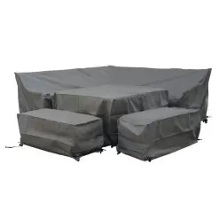Bramblecrest 8 Seater Square Dining Set Protective Covers -Garden Shop cvms2x cvms2tx 2 1