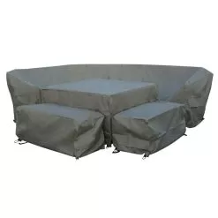 Bramblecrest 8 Seater Modular Dining Set Protective Covers -Garden Shop cvms3x 1