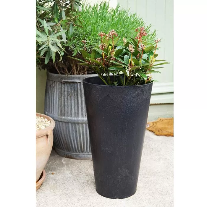 Tierra Verde Concerto Planter, Slate – 66cm 2 Tierra Verde Concerto Planter, Slate – 66cm - Image 2