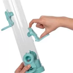 Jacobi Jayne Large Flo Seed Feeder, 6 Port - Aqua -Garden Shop flo feeder 1 1 1