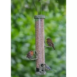 Jacobi Jayne Flo Lifetime 4 Port Seed Feeder, Green - Medium -Garden Shop flo lifetime medium green 4 port 2