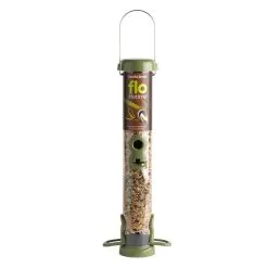 Jacobi Jayne Flo Lifetime 4 Port Seed Feeder, Green - Medium