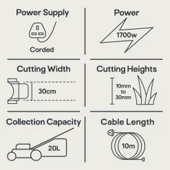 Flymo Easiglide 300V Corded Hover Lawnmower -Garden Shop flymo easiglide 300v corded hover lawnmower7392930542518 01t EN bq