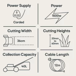 Flymo Speedi-Mo Corded Rotary Lawnmower -Garden Shop flymo speedi mo corded rotary lawnmower7391736343046 01t EN bq