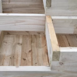 Forest Garden 0.9m X 0.9m Mixed Softwood Rectangular Raised Bed Kit 0.81m² -Garden Shop forest garden 0 9m x 0 9m mixed softwood rectangular raised bed kit 0 81m 5013053193495 02i