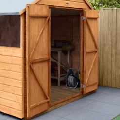Forest Garden 10x20 Apex Dip Treated Shiplap Wooden Shed With Floor (Base Included) - Assembly Service Included -Garden Shop forest garden 10x20 apex dip treated shiplap wooden shed with floor base included assembly service included5013053192979 11i