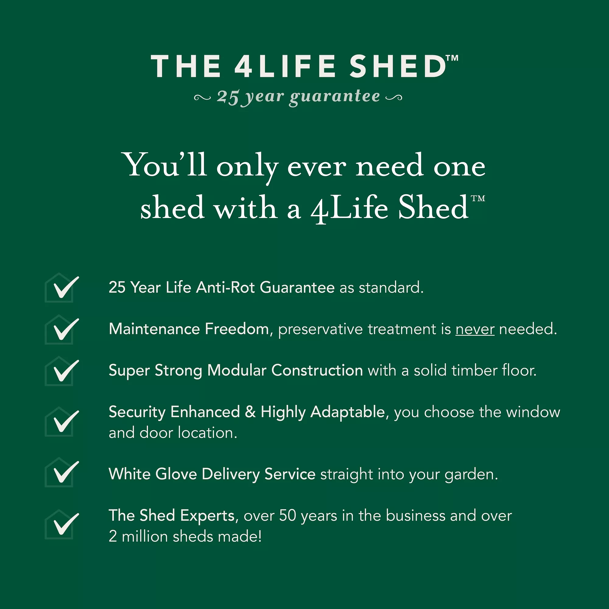 Forest Garden 10x20 Apex Pressure Treated Overlap Wooden Shed With Floor - Assembly Service Included 4 Forest Garden 10x20 Apex Pressure Treated Overlap Wooden Shed With Floor - Assembly Service Included - Image 4