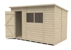 Forest Garden 10x6 Ft Pent Overlap Wooden 2 Windows Shed With Floor 10 Forest Garden 10x6 Ft Pent Overlap Wooden 2 Windows Shed With Floor -Garden Shop forest garden 10x6 ft pent overlap wooden 2 windows shed with floor5013053178638 21c bq 1