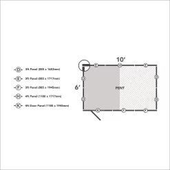 Forest Garden 10x6 Pent Dip Treated Shiplap Wooden Shed With Floor -Garden Shop forest garden 10x6 pent dip treated shiplap wooden shed with floor5013053193884 01i