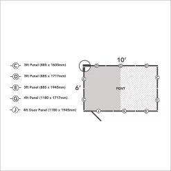 Forest Garden 10x6 Pent Pressure Treated Overlap Wooden Shed With Floor - Assembly Service Included -Garden Shop forest garden 10x6 pent pressure treated overlap wooden shed with floor assembly service included5013053192894 02t